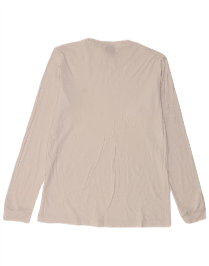 Campeão Masculino Top Manga Longa XL Branco