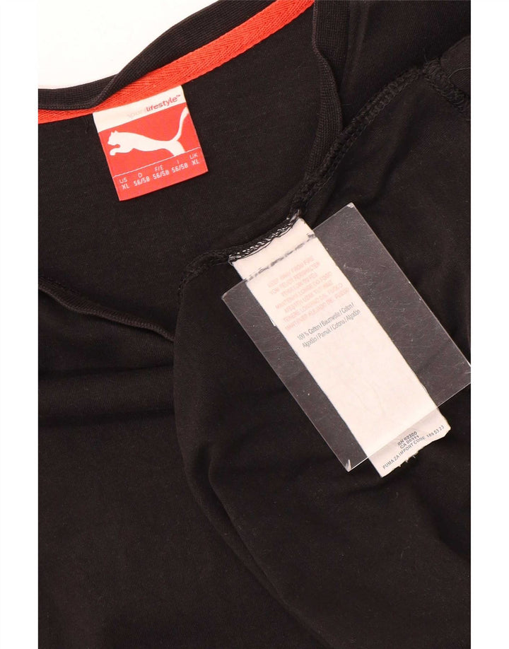 Camiseta masculina Puma Top XL algodão preto