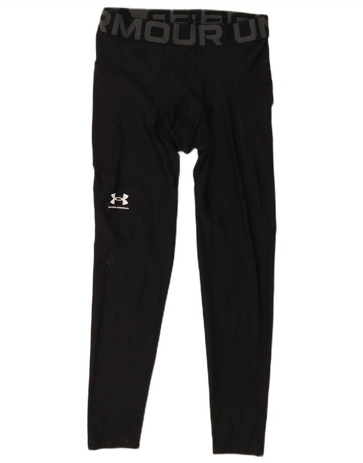 Under Armour Masculino Heat Gear Graphic Leggings Grande Preto