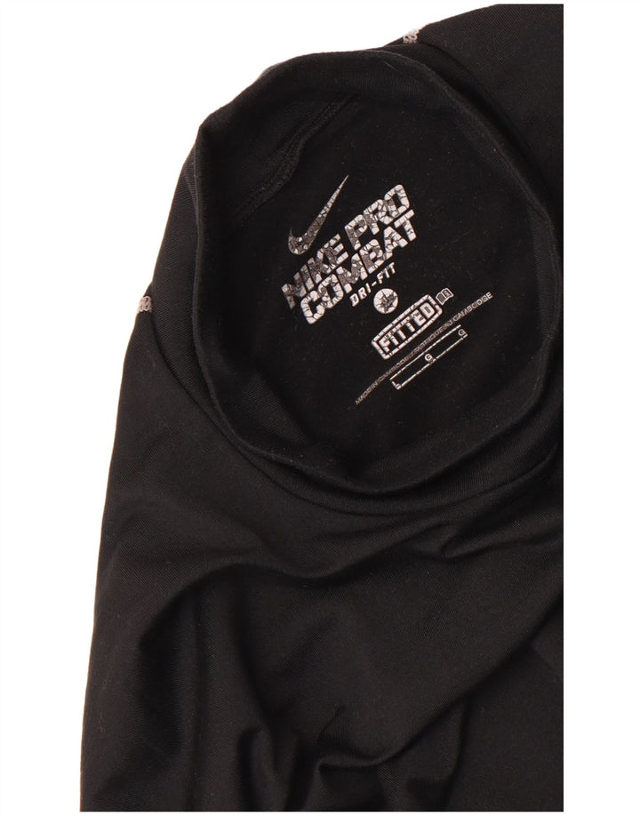 Nike Mens Dri Fit Top Manga Longa Grande Preto