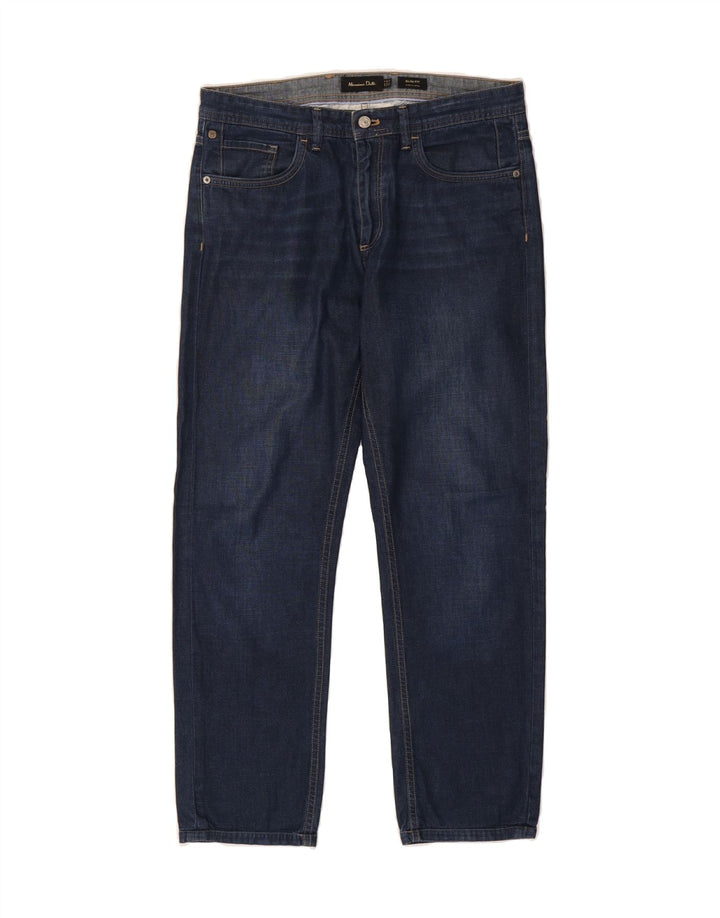 MASSIMO DUTTI Mens Slim Jeans EU 40 Medium W31 L28 Blue Vintage Massimo Dutti and Second-Hand Massimo Dutti from Messina Hembry 