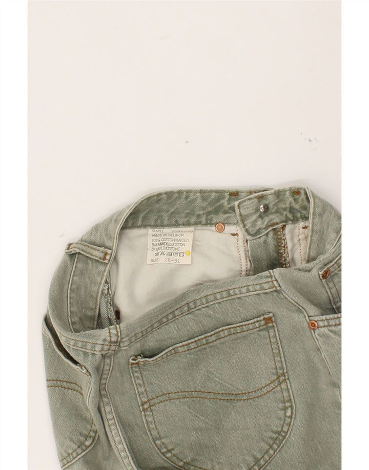 LEE Womens Tapered Jeans W28 L31 Green Cotton Vintage Lee and Second-Hand Lee from Messina Hembry 