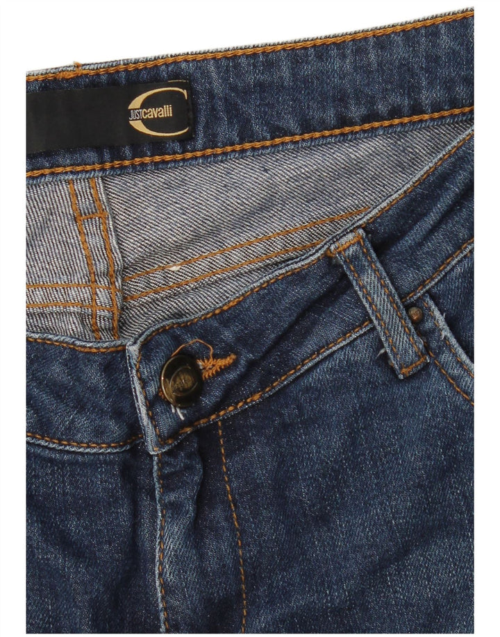 Calça jeans feminina JUST CAVALLI W30 L34 azul