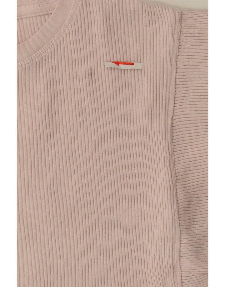Top Zara Meninas Colete 11-12 Anos Rosa