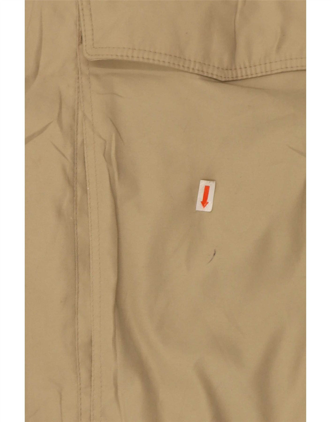 Jaqueta bomber masculina Marks & Spencer de ajuste solto Reino Unido 38 poliéster bege médio