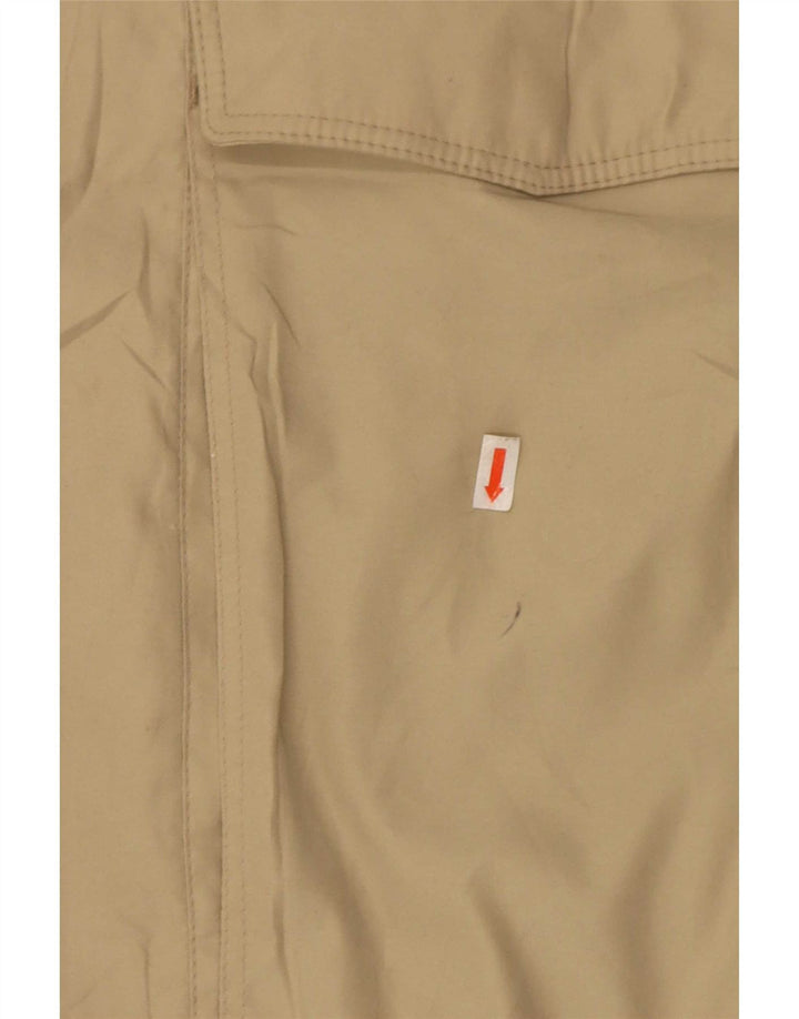Jaqueta bomber masculina Marks & Spencer de ajuste solto Reino Unido 38 poliéster bege médio