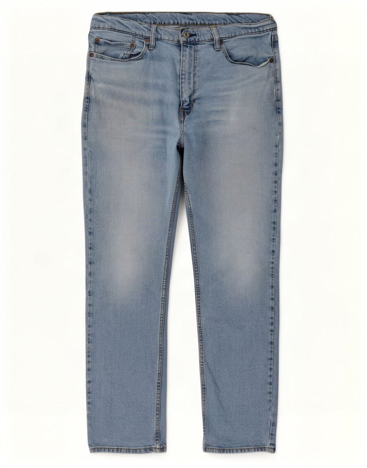 Levi's Masculino 514 Straight Jeans W38 L32 Azul Algodão