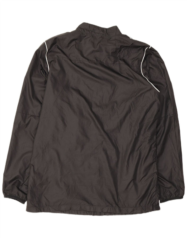 Nike Masculino Bedmond F.C. Macacão Top Jaqueta Grande Poliéster Preto