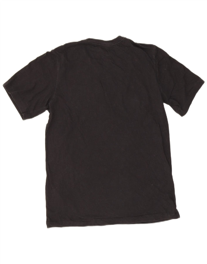 Jordan Camiseta masculina gráfica top pequeno algodão preto