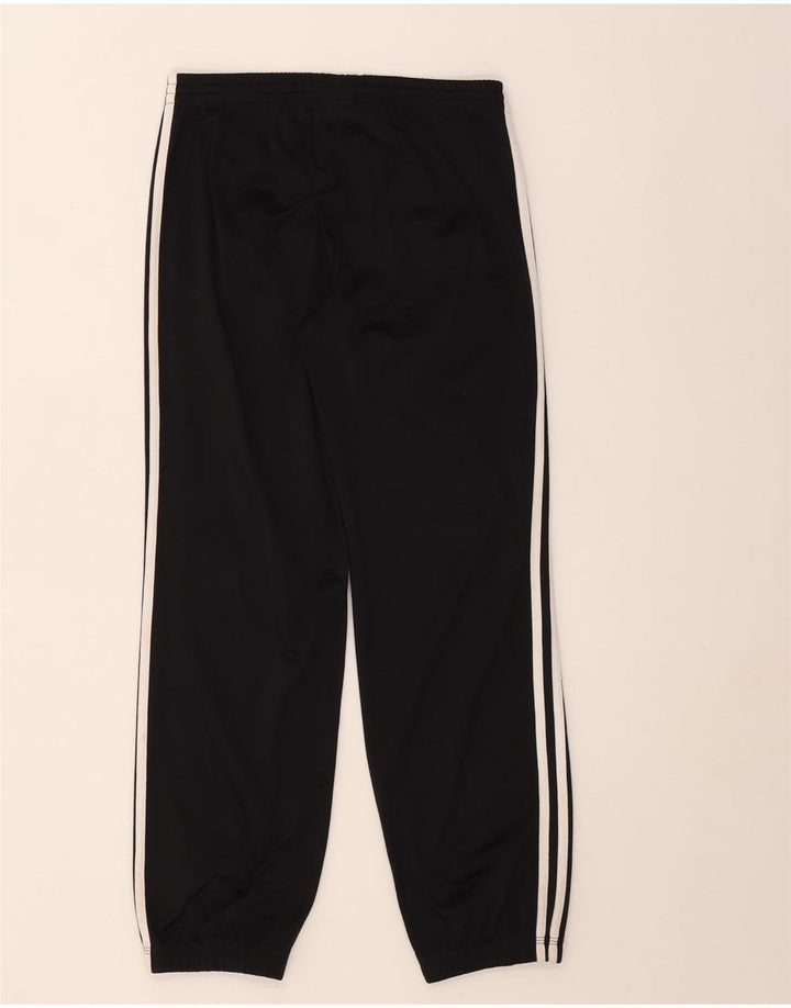 Adidas meninos calças de treino joggers 11-12 anos preto poliéster