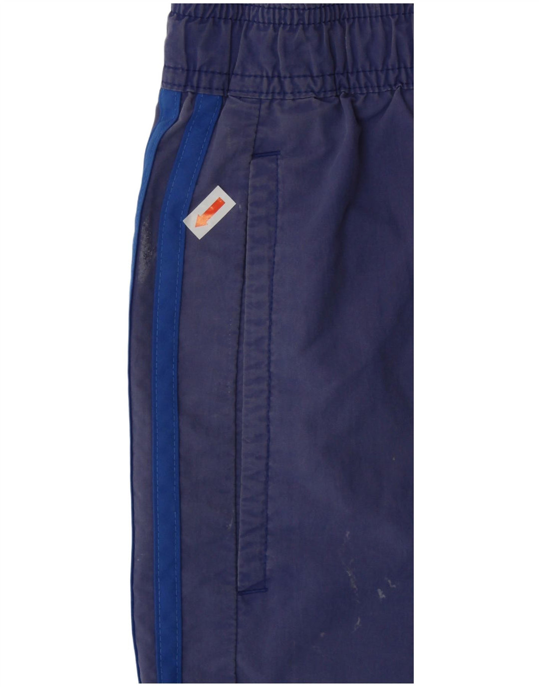 Shorts esportivos masculinos ADIDAS pequeno azul poliéster