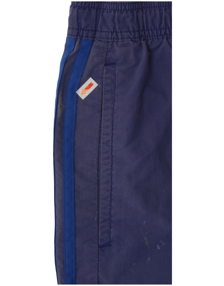 Shorts esportivos masculinos ADIDAS pequeno azul poliéster