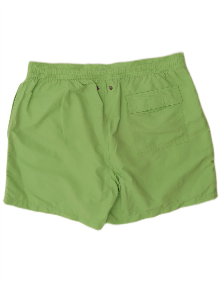 POLO RALPH LAUREN Shorts de natação masculino grande verde nylon