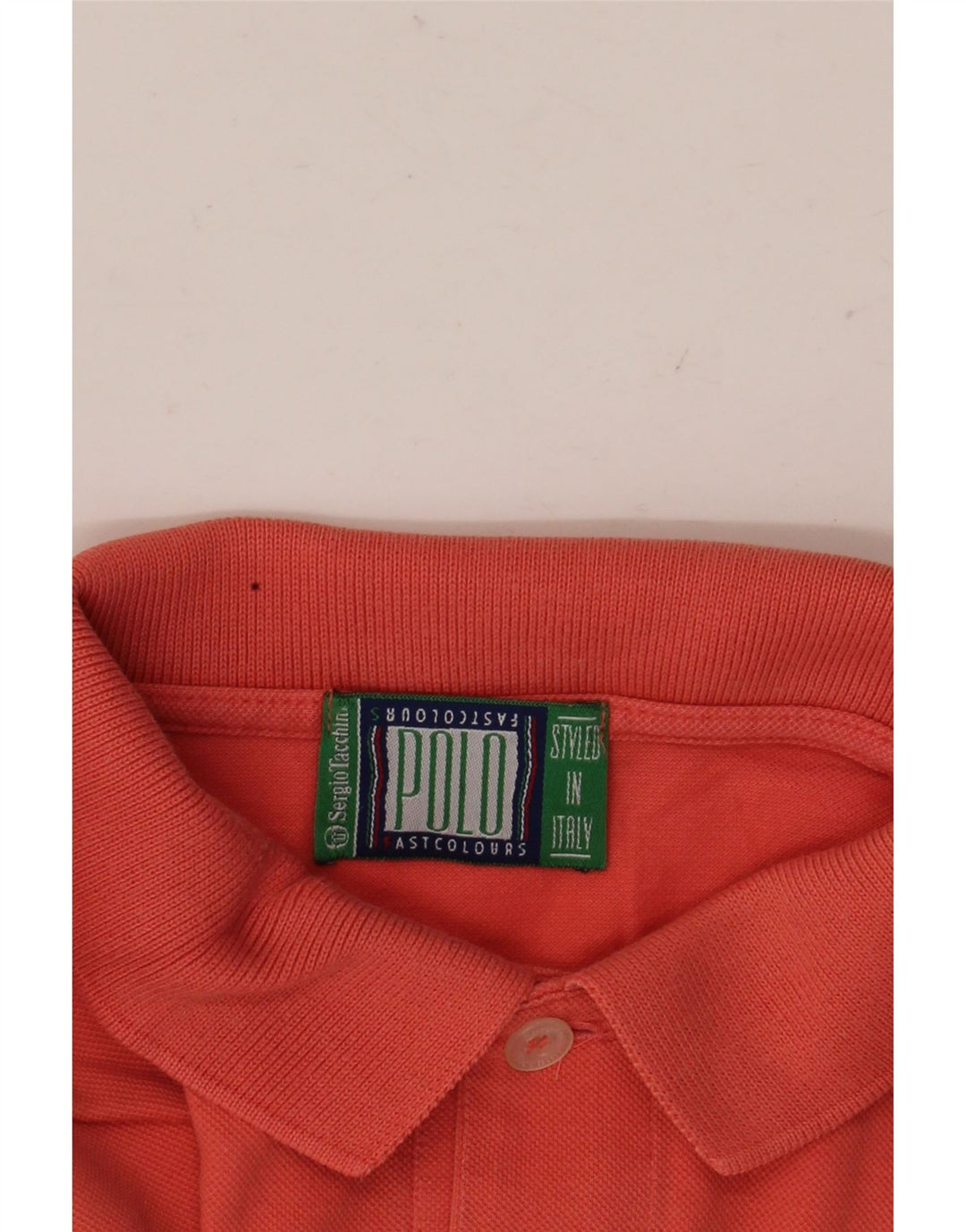 SERGIO TACCHINI Camisa pólo masculina laranja médio