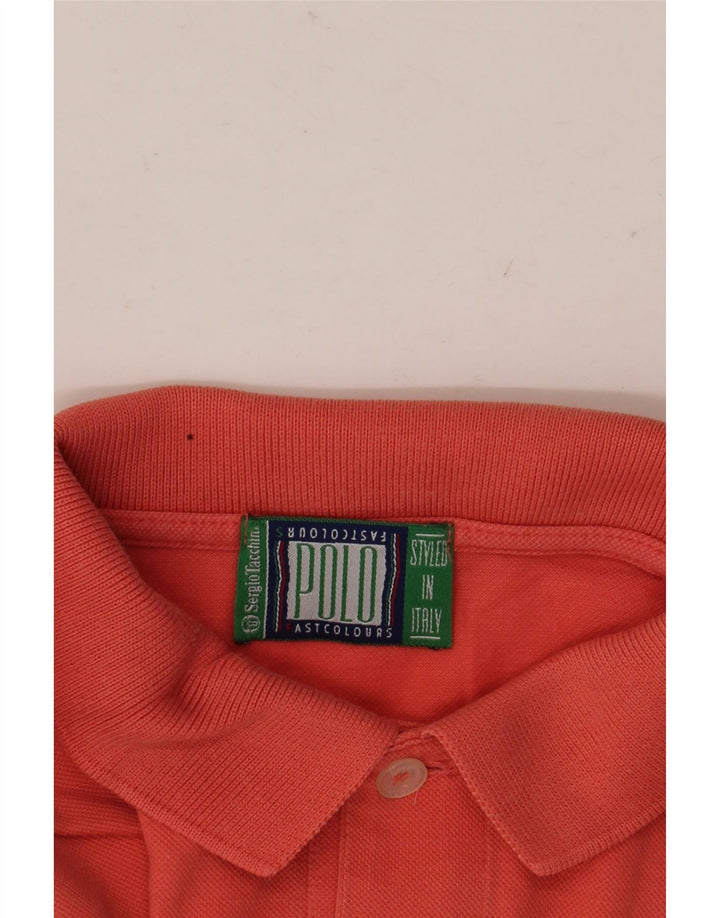 SERGIO TACCHINI Camisa pólo masculina laranja médio