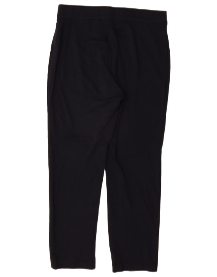 Leggings femininos Marks & Spencer Reino Unido 12 viscose azul marinho médio