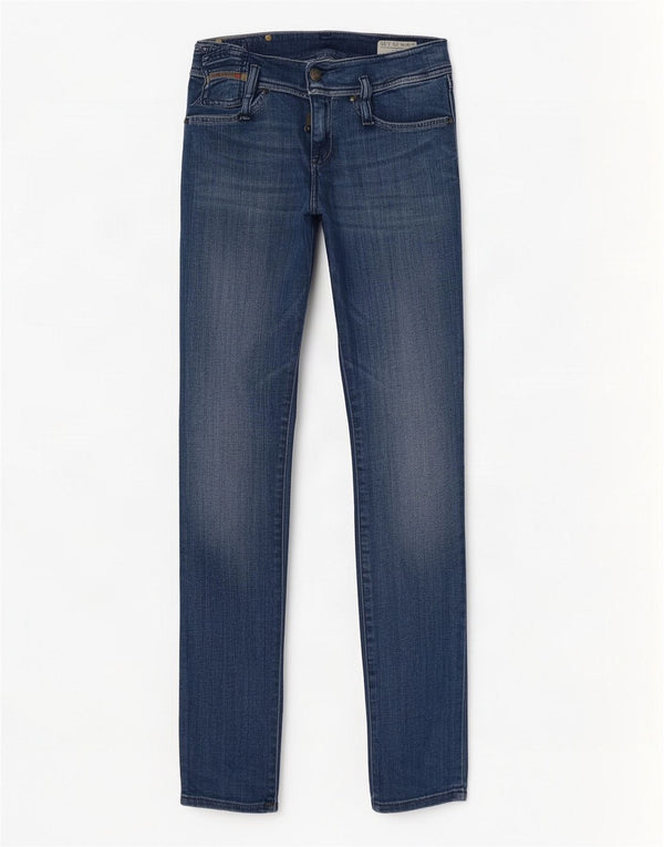 Jeans feminino Diesel Matic cintura baixa slim W25 L32 algodão azul