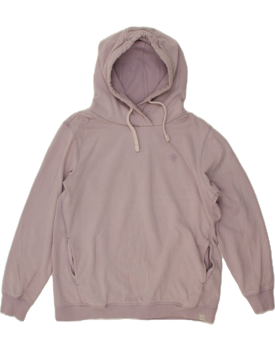 FAT FACE Womens Hoodie Jumper UK 14 Medium Purple Cotton Vintage Fat Face and Second-Hand Fat Face from Messina Hembry 
