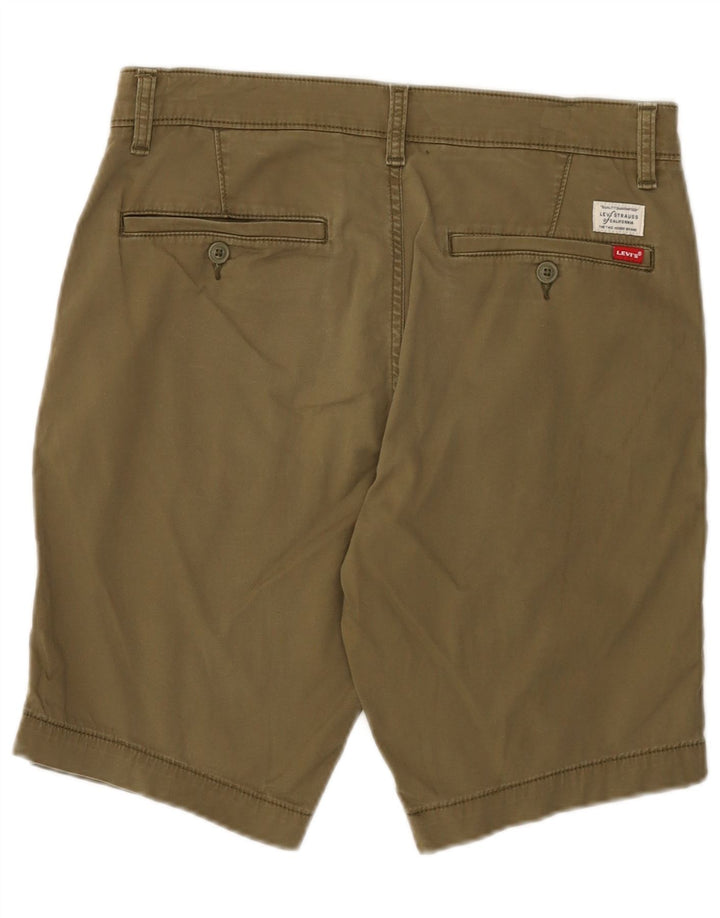 Shorts Chino Masculino Levi's W30 Algodão Cáqui Médio
