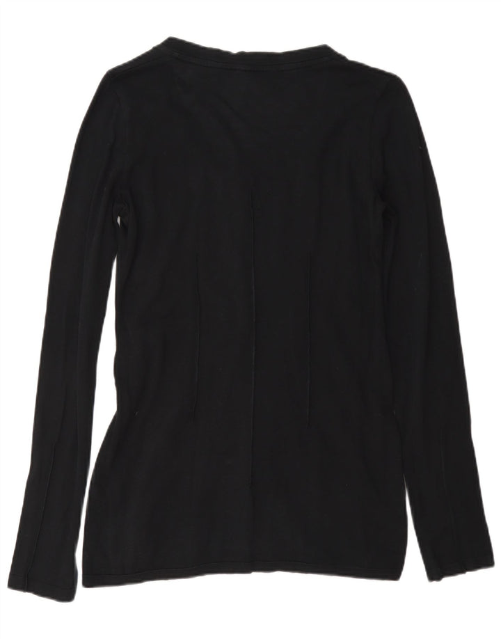 Liu Jo Suéter cardigã feminino IT 42 médio preto