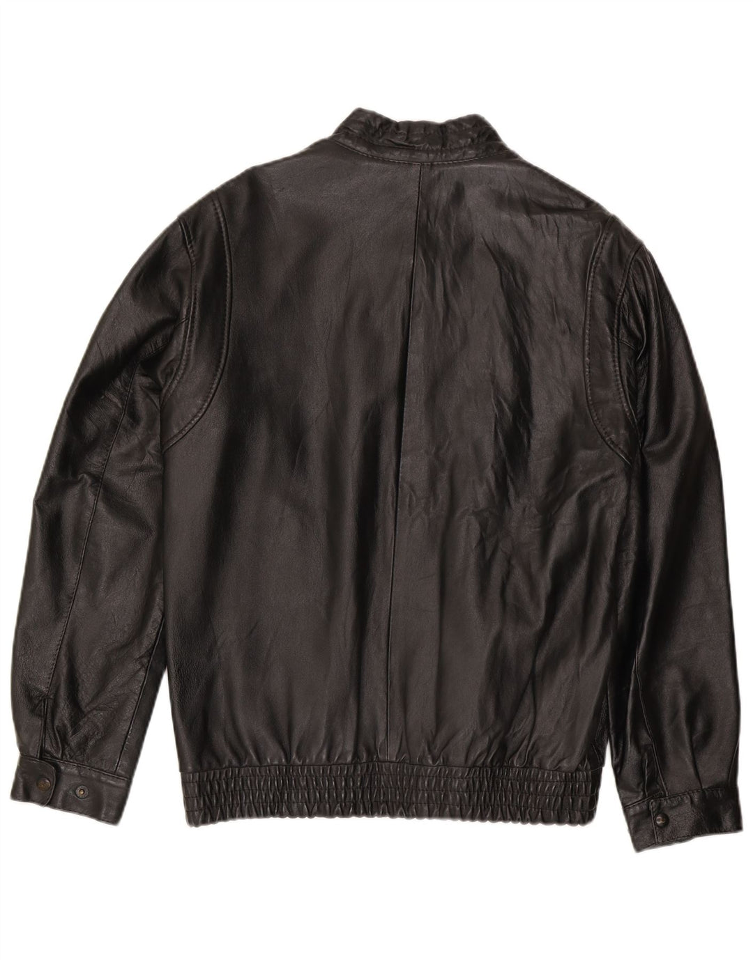 Jaqueta bomber masculina vintage UK 38 média preta