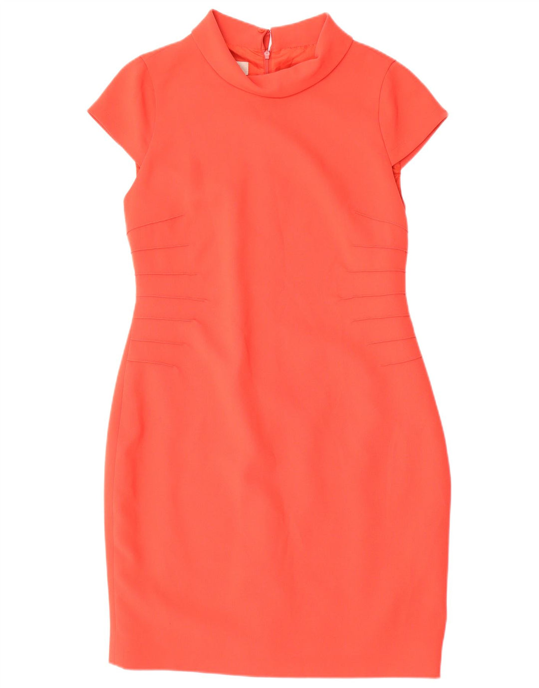 Vestido bainha feminino Hobbs UK 14 grande poliéster rosa