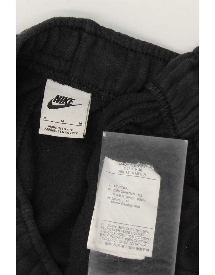 Nike Mens Treino Calças Joggers Médio Algodão Preto