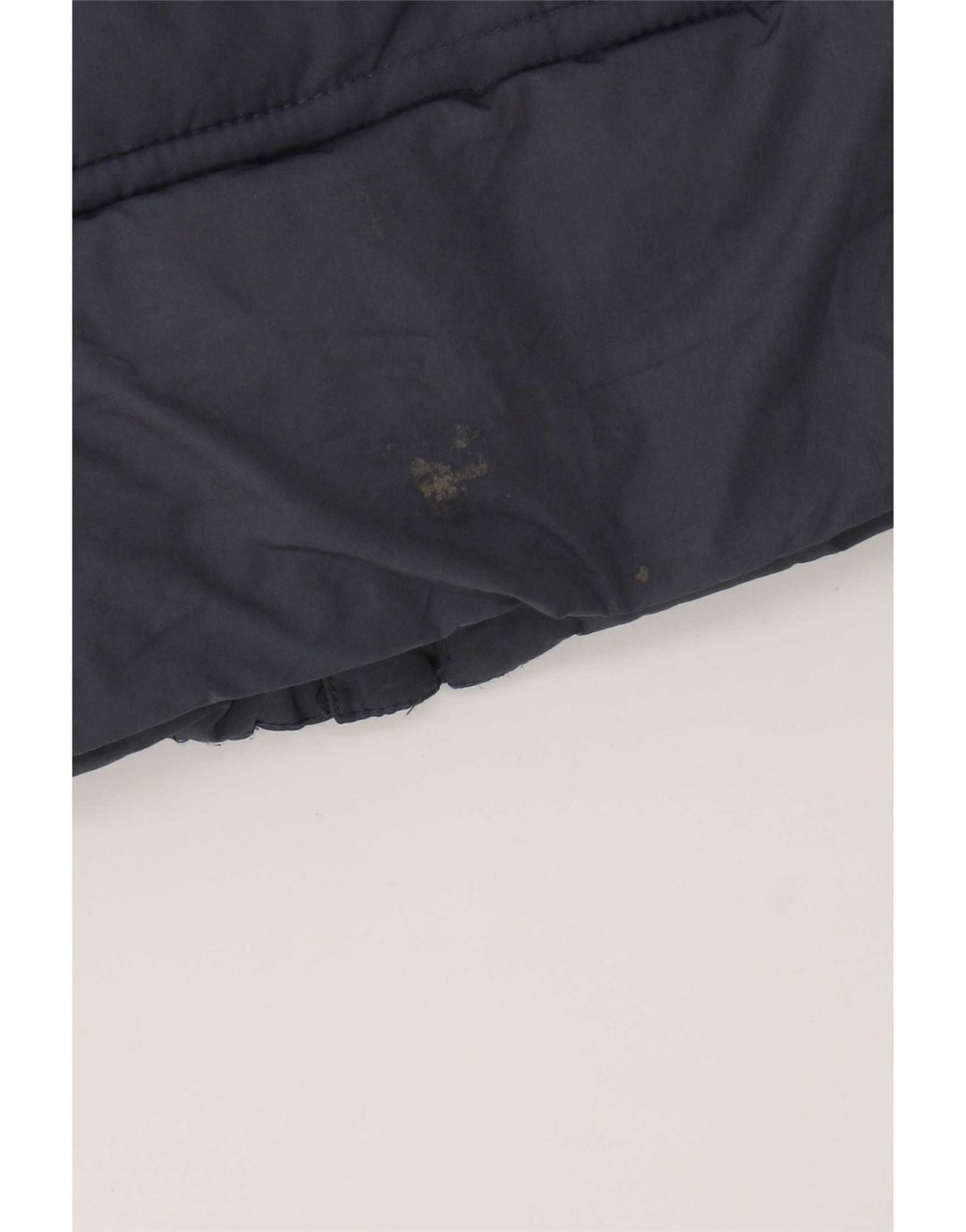 Gilet acolchoado feminino da Weird Fish UK 14 grande poliéster azul marinho