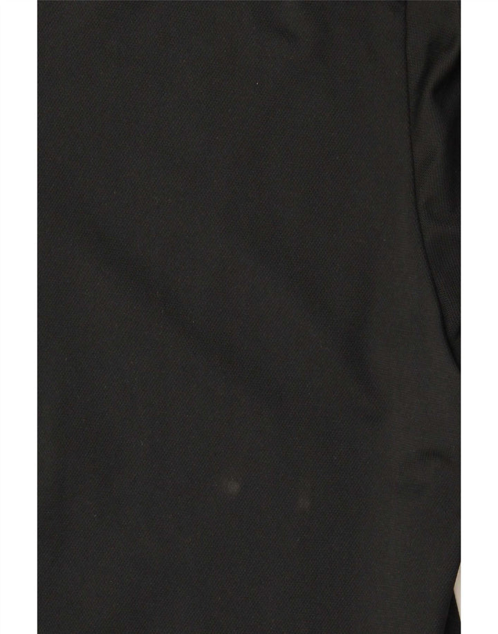 Nike Mens Dri Fit Tracksuit Top Jacket Médio Preto Poliéster