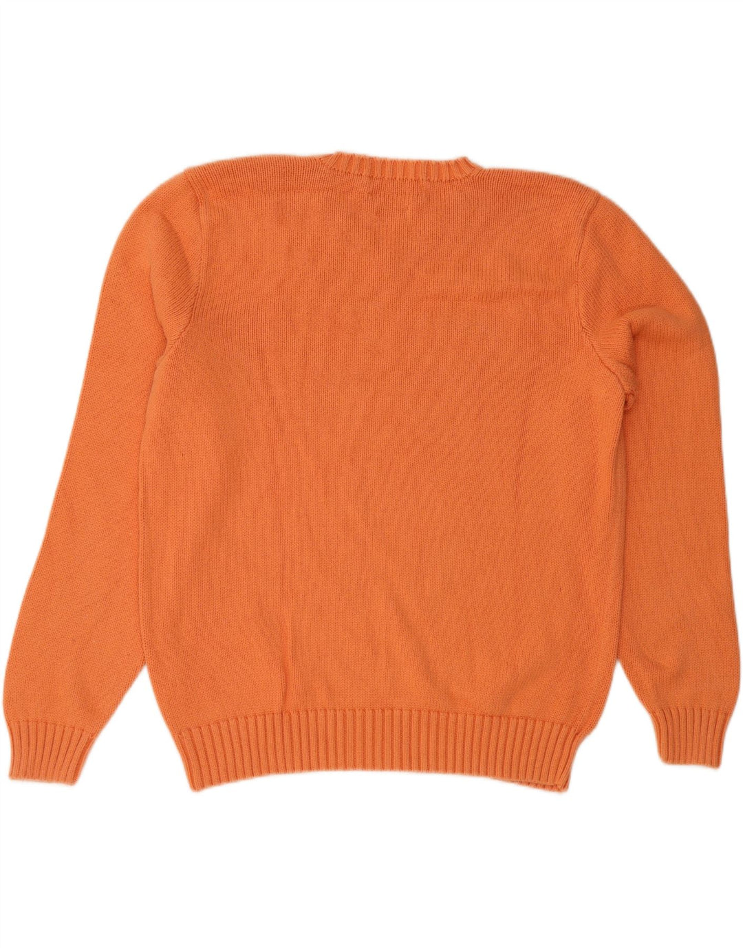 Suéter masculino POLO RALPH LAUREN com decote em V laranja médio