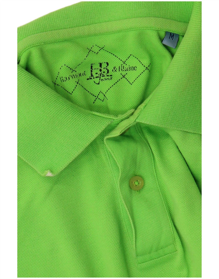 Camisa polo masculina Harmont & Blaine verde médio