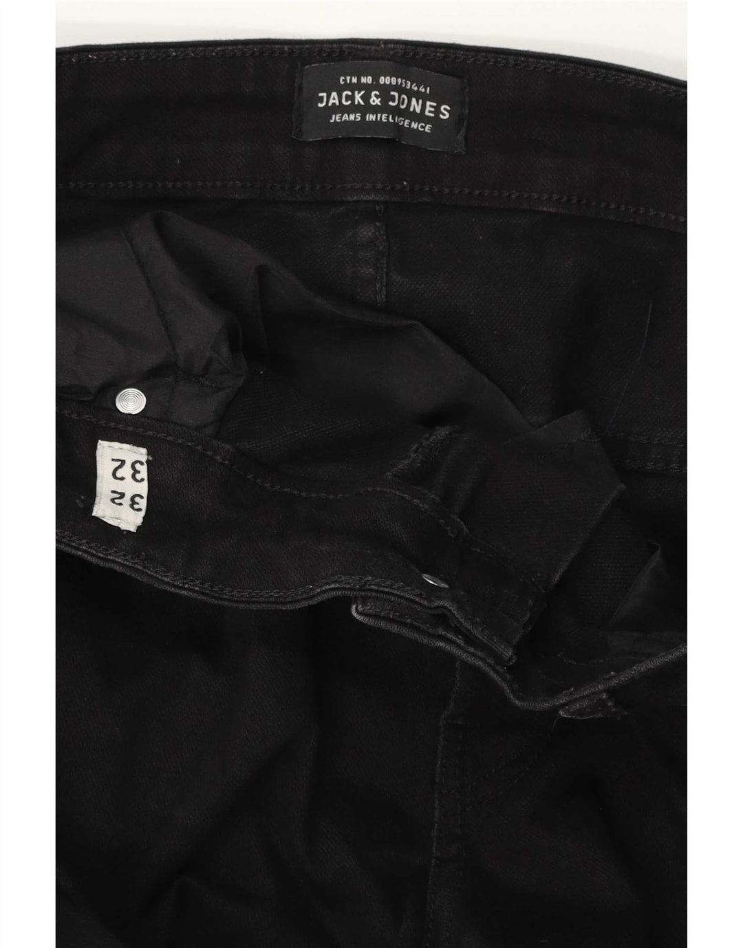 Jeans masculinos Jack & Jones Slim W32 L32 preto