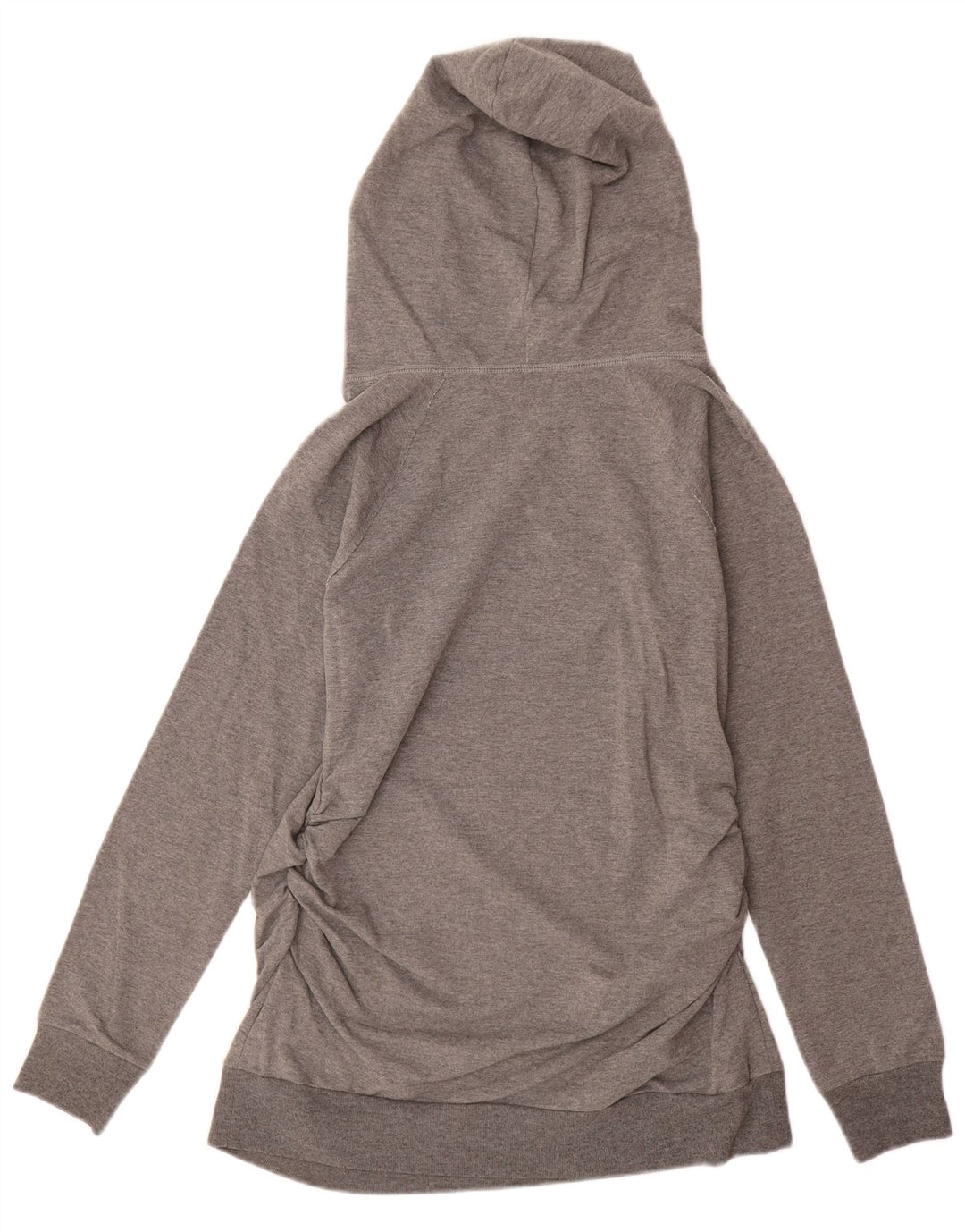 Jumper feminino com capuz gráfico CONVERSE Reino Unido 14 grande algodão cinza