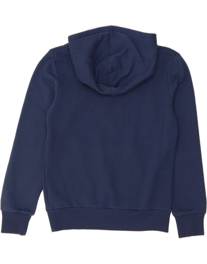 LEVI'S Boys Graphic Hoodie Jumper 11-12 Years Navy Blue Cotton Vintage Levi's and Second-Hand Levi's from Messina Hembry 
