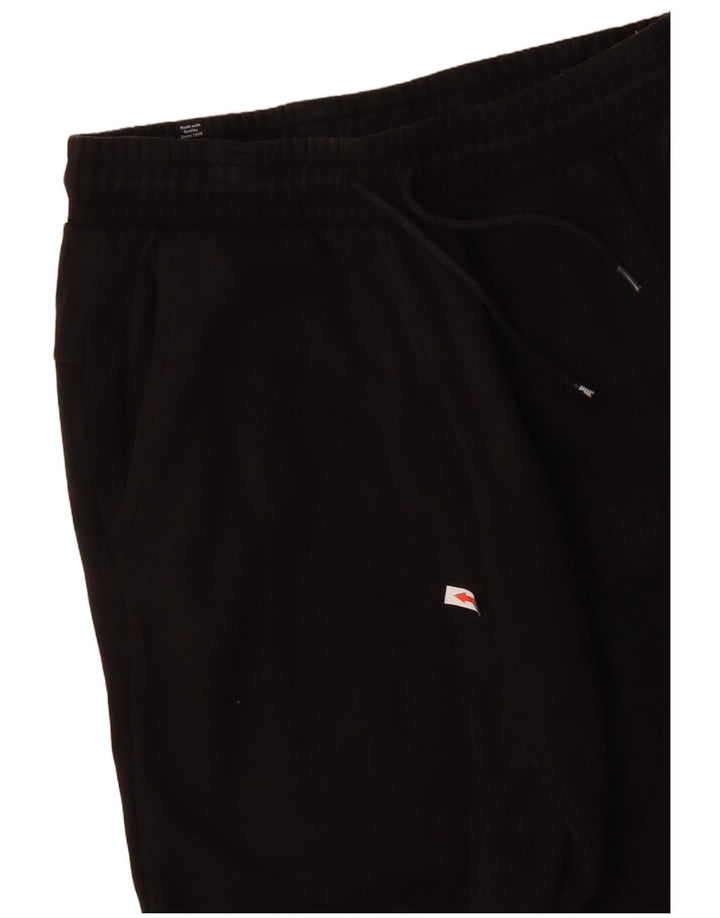 Calça de treino masculina PUMA joggers pequeno algodão preto