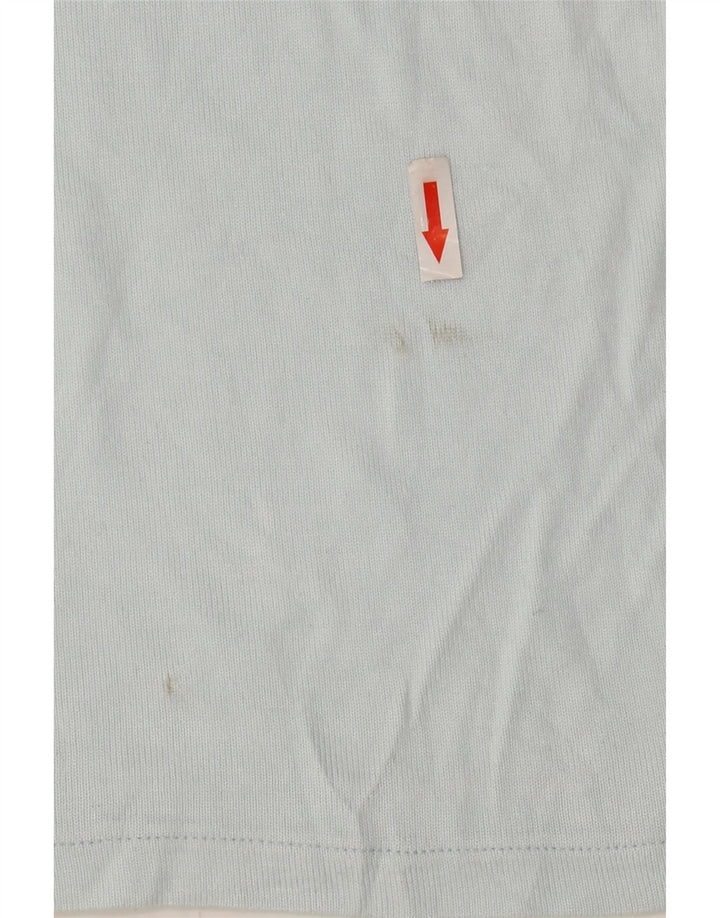 Zara Camiseta masculina grande azul