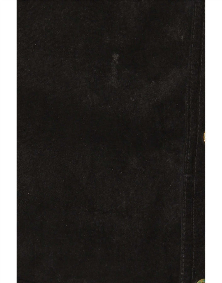 Colete masculino de camurça Pionier 4XL preto