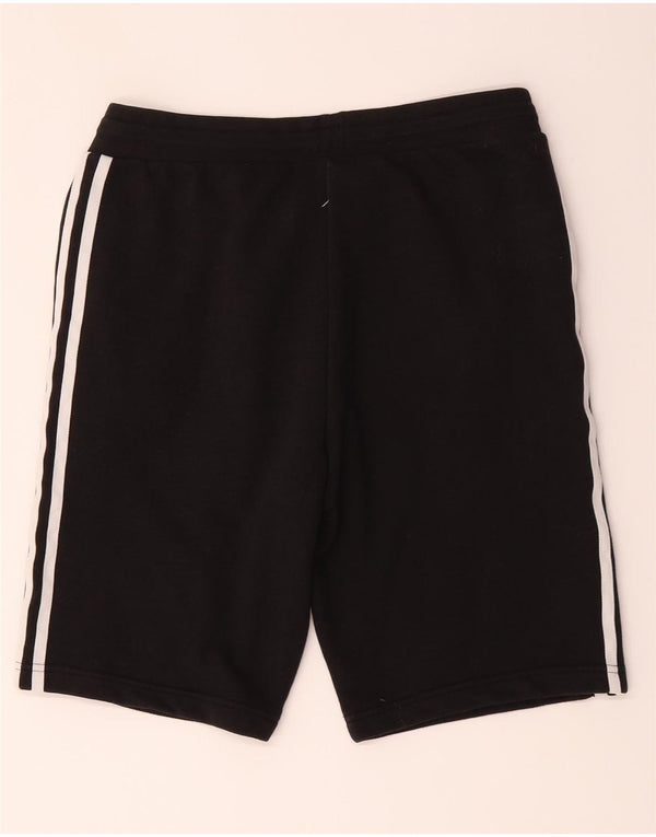 Shorts esportivos Adidas meninos 14-15 anos algodão preto