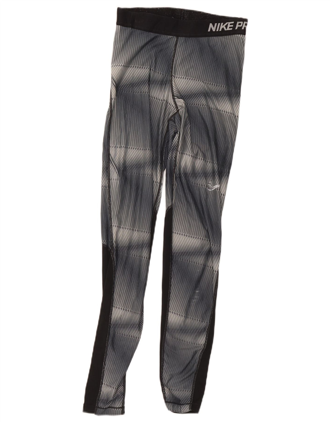 Leggings Gráficas Nike para Meninos 10-11 Anos Cor Cinza Colorblock Poliéster