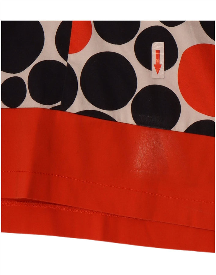 Vestido bainha feminino Gerry Weber UK 16 grande multicolorido geométrico