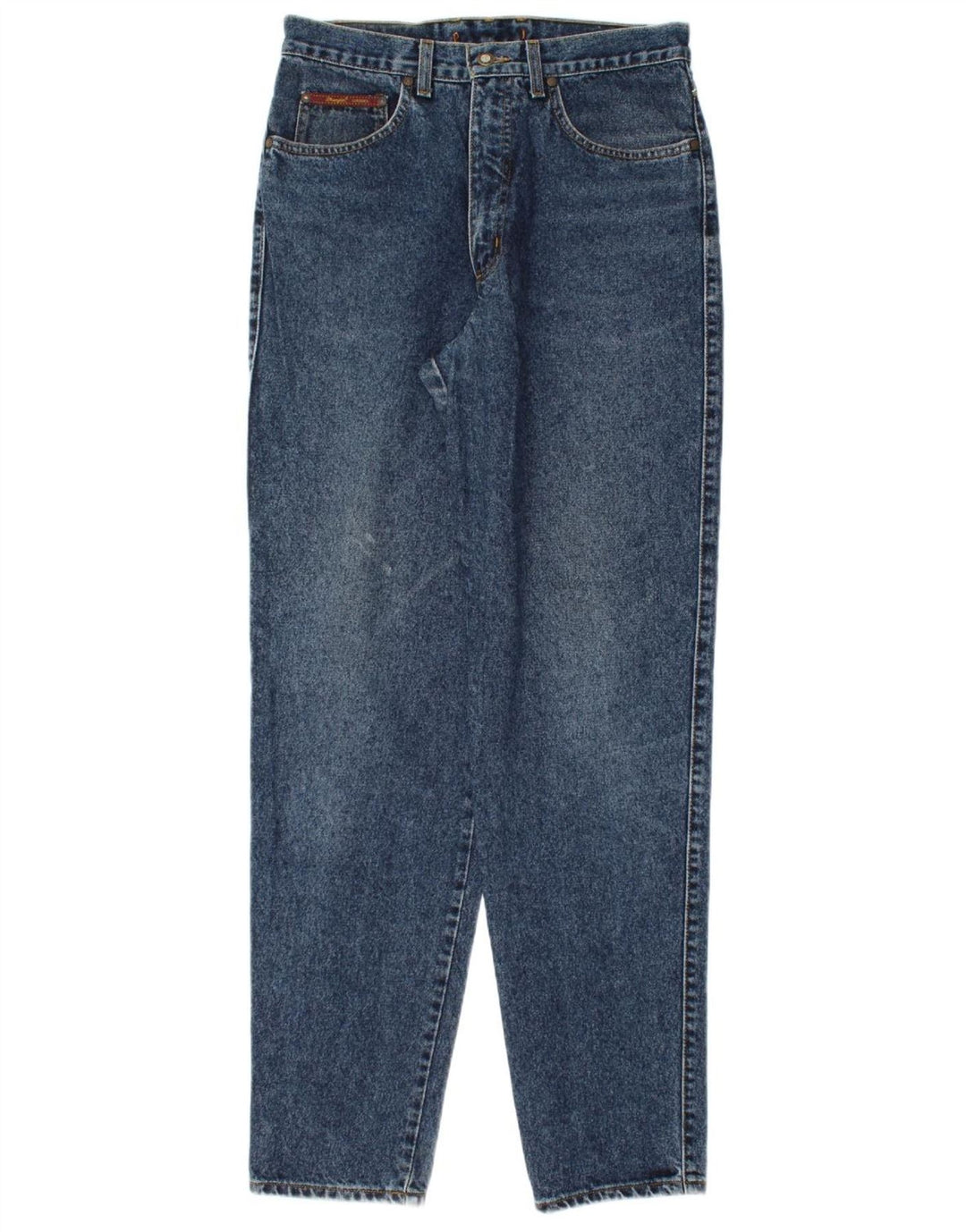Wrangler Mens Tapered Jeans W33 L34 Azul Algodão