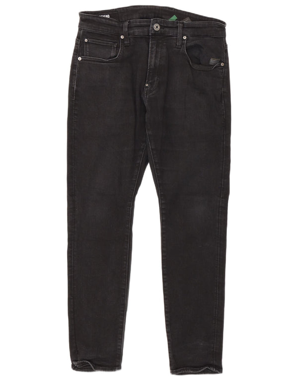 G-Star Mens Revend Skinny Jeans W32 L30 Grey Cotton