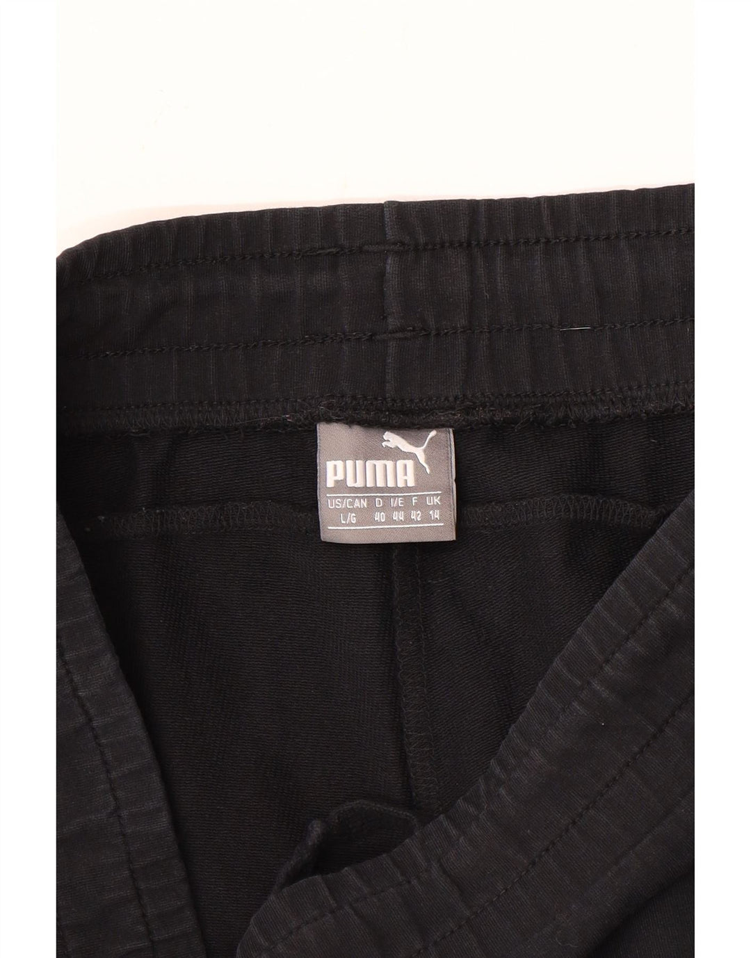 Calça de treino feminina Puma Cargo UK 14 grande preta