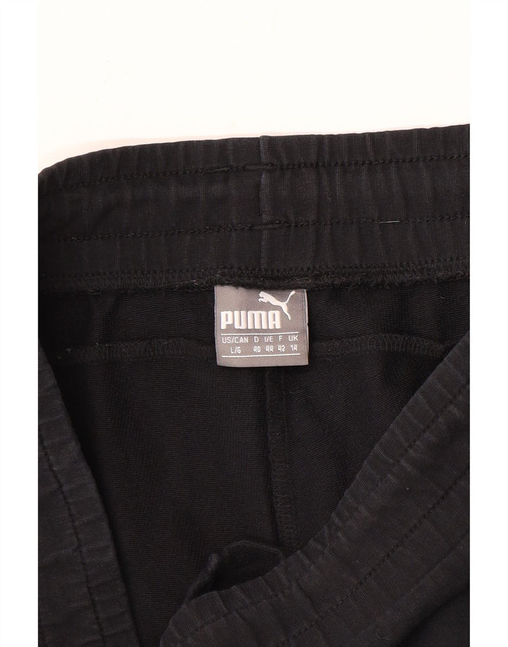 Calça de treino feminina Puma Cargo UK 14 grande preta