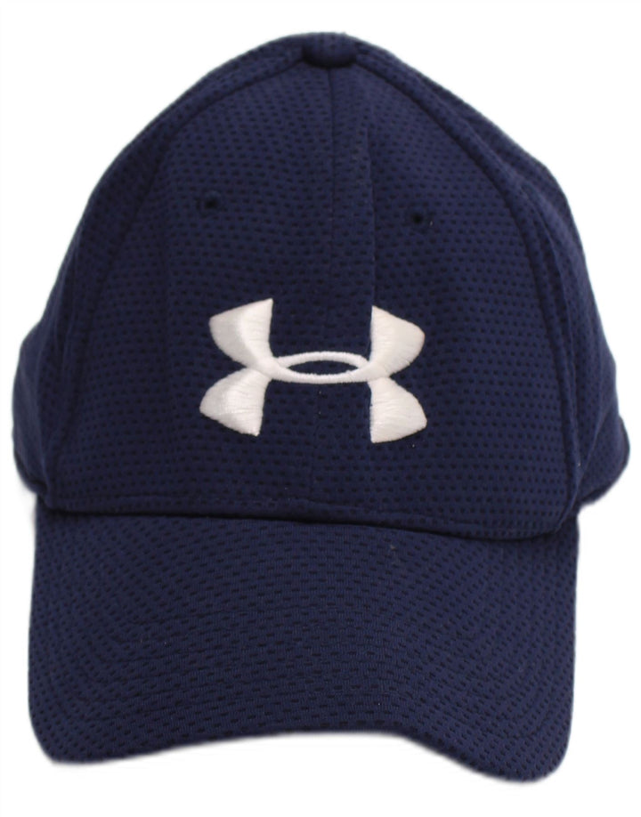 Boné de beisebol gráfico masculino Under Armour grande/XL azul marinho