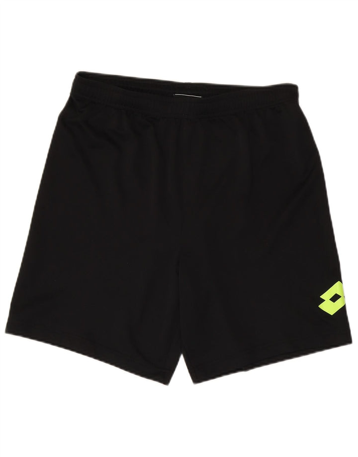 Lotto Mens Sport Shorts Médio Preto