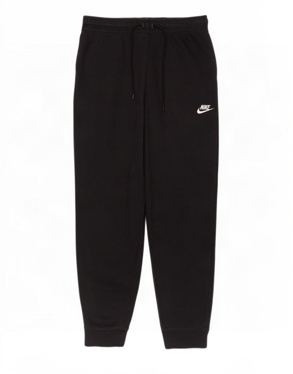 Calça de treino feminina Nike Joggers UK 14 grande algodão preto