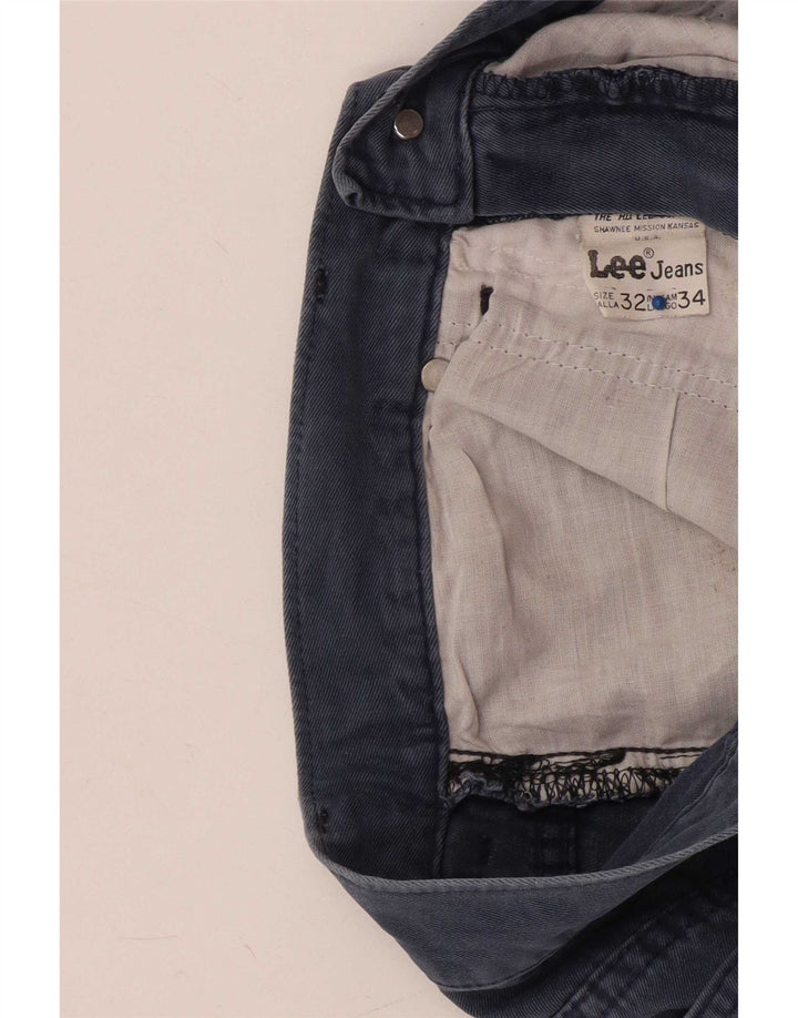 Shorts jeans feminino Lee W32 grande algodão azul