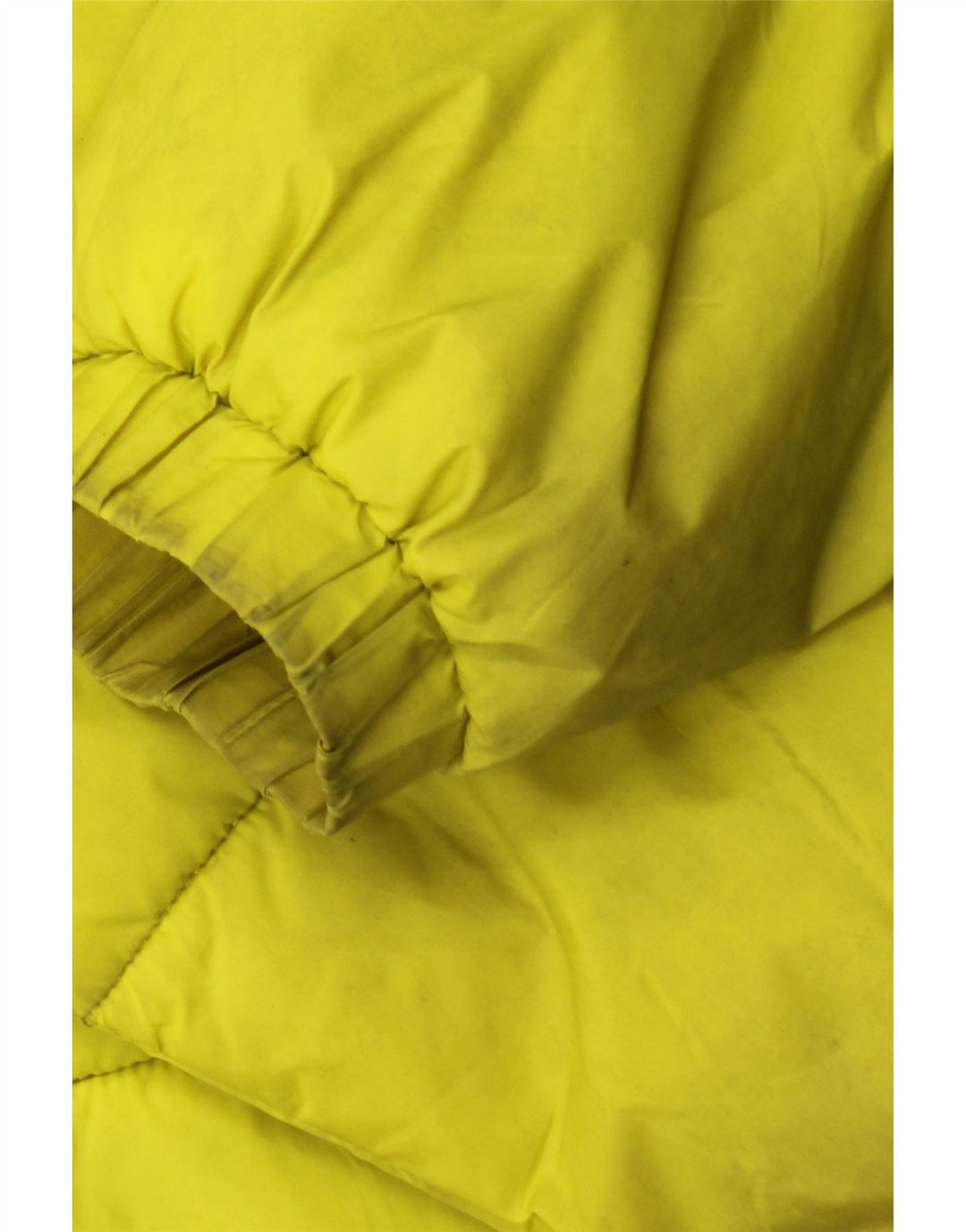 Jaqueta acolchoada masculina Zara Loose Fit UK 36 poliéster amarelo pequeno