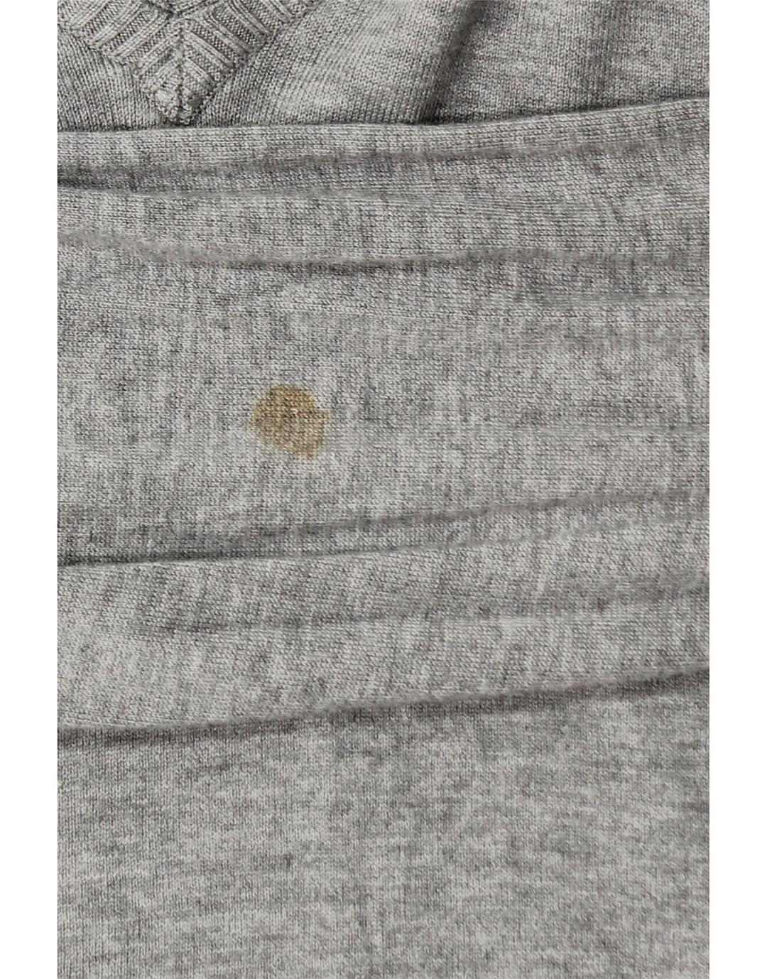 ZARA Mens V-Neck Jumper Sweater XL Grey Vintage Zara and Second-Hand Zara from Messina Hembry 